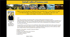 Desktop Screenshot of juliecoffeyhomes.com